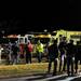 Police, rescue and emergency vehicles and personnel assembled at the commander center at Dexter High School after a tornado struck Dexter, Mich. on March 15, 2012. Angela J. Cesere | AnnArbor.com